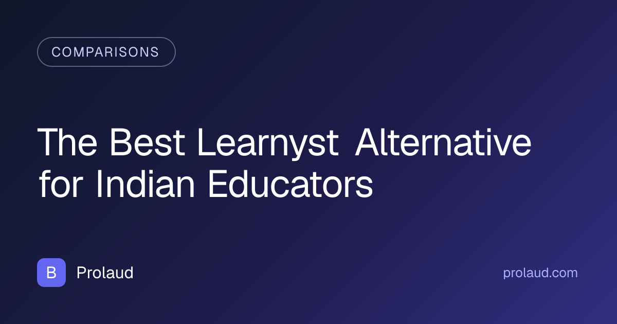 learnyst alternative india