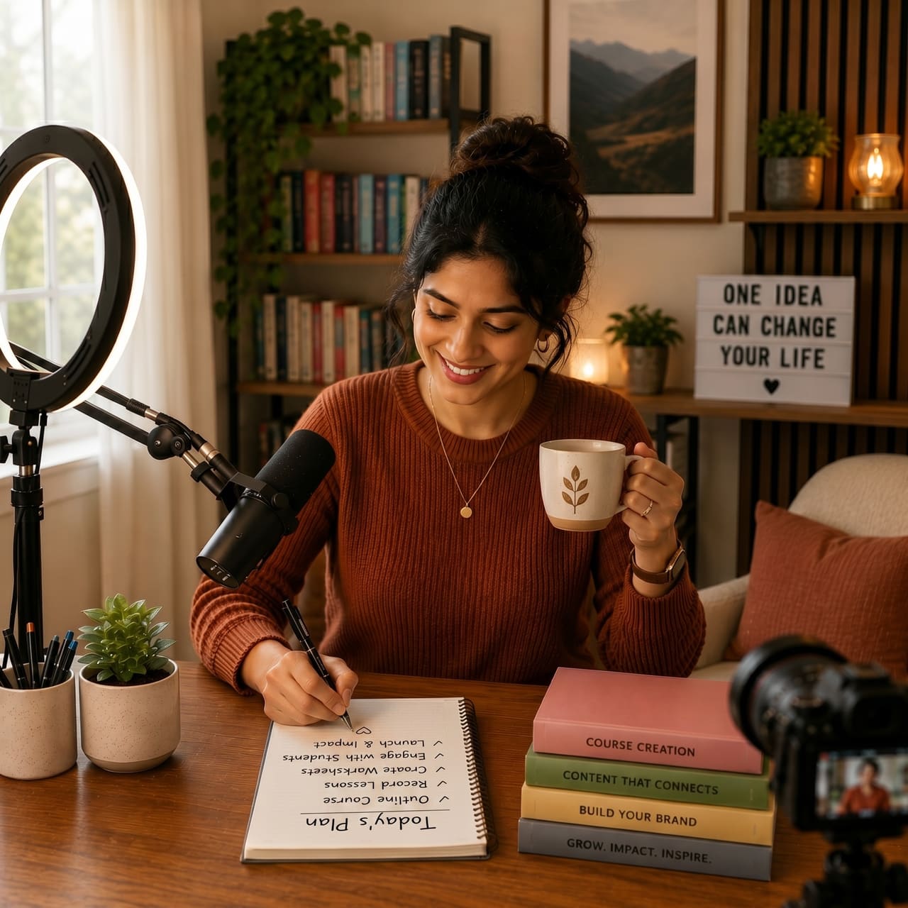 Recording a live class